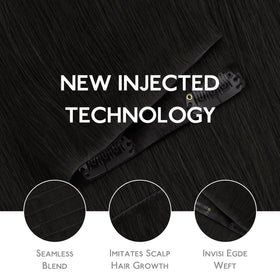 Wennalife natural black shade blends with warm undertones