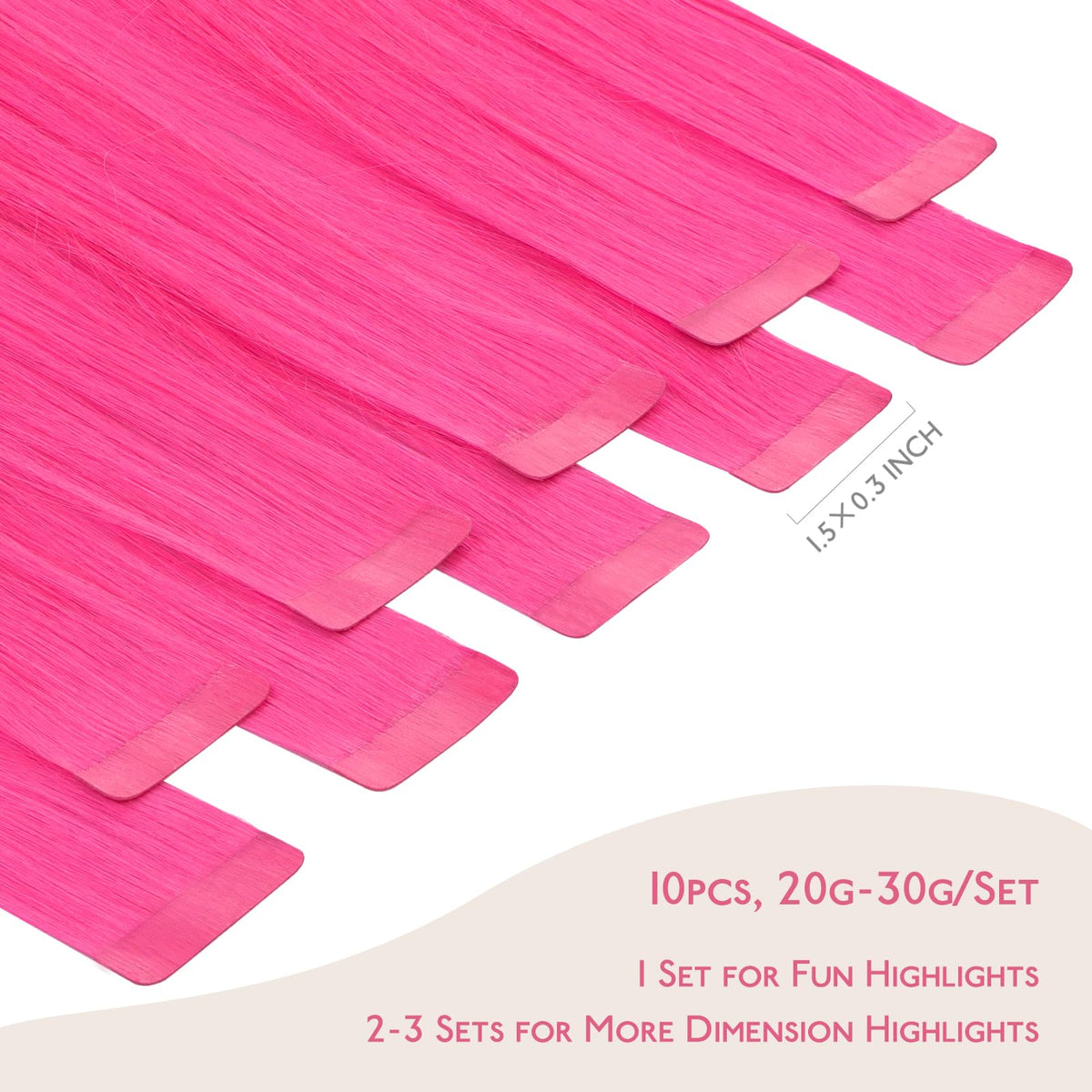 Wennalife Remy human hair tape-ins 25g 10pcs for natural feel and seamless wear.