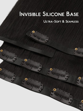 Wennalife thin silicone weft base lays flat for all-day comfort.
