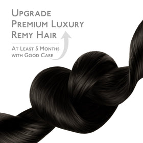 WENNALIFE virgin hair close-up highlights premium quality and cuticle alignment