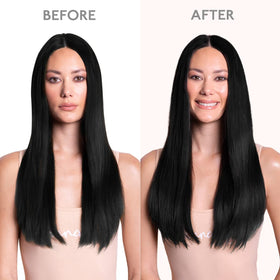 WENNALIFE clip-in extensions styled for a wedding or special event.