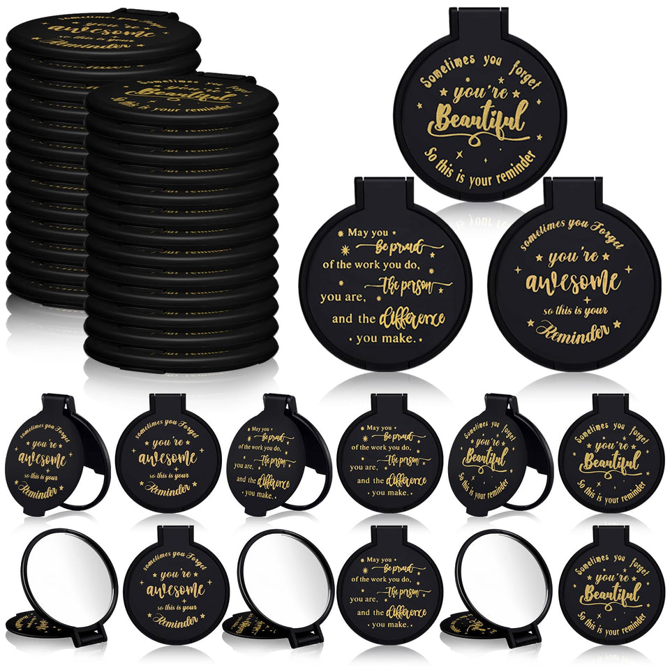 Wenqik compact mirror bulk packaging shows a practical bulk gifting option for events