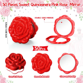 Wenqik quinceañera rose card adds a personalized keepsake for guests.