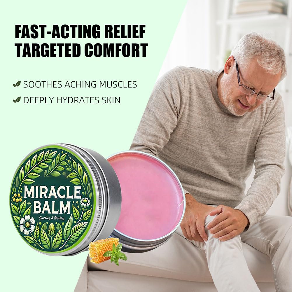 Wenrny Miracle Balm on hands highlights gentle, natural care.