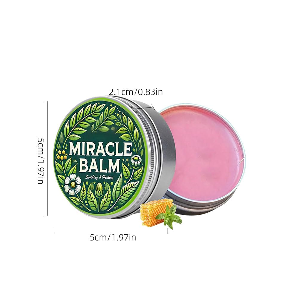 Packaging of Wenrny Miracle Balm in a sturdy metal box for a 2-pack option.