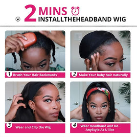 Includes wig cap and lashes for a complete wear experience.