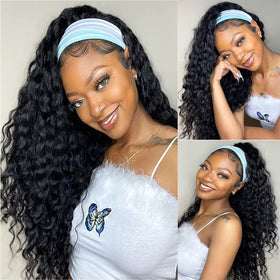 WENYAN package includes extra headbands, wig cap, and eyelashes for complete look.