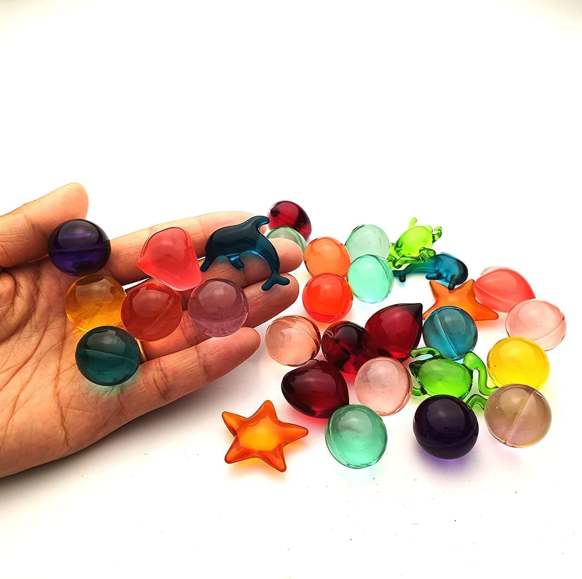 Compact travel-size beads are easy to carry for on-the-go hydration.