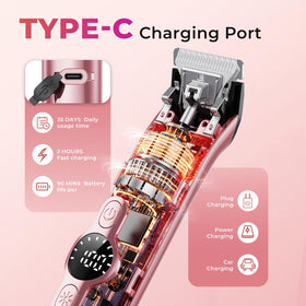 WEQOEE fast charge delivers up to 90 minutes of cordless use.