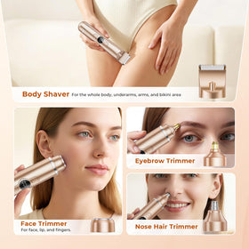 WEQOEE nose hair trimmer helps keep nostrils neat and comfortable.
