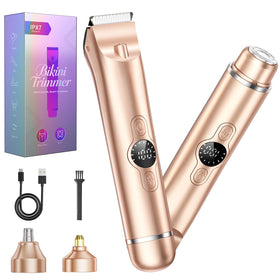 WEQOEE travel-compact design fits in bag for on-the-go grooming.