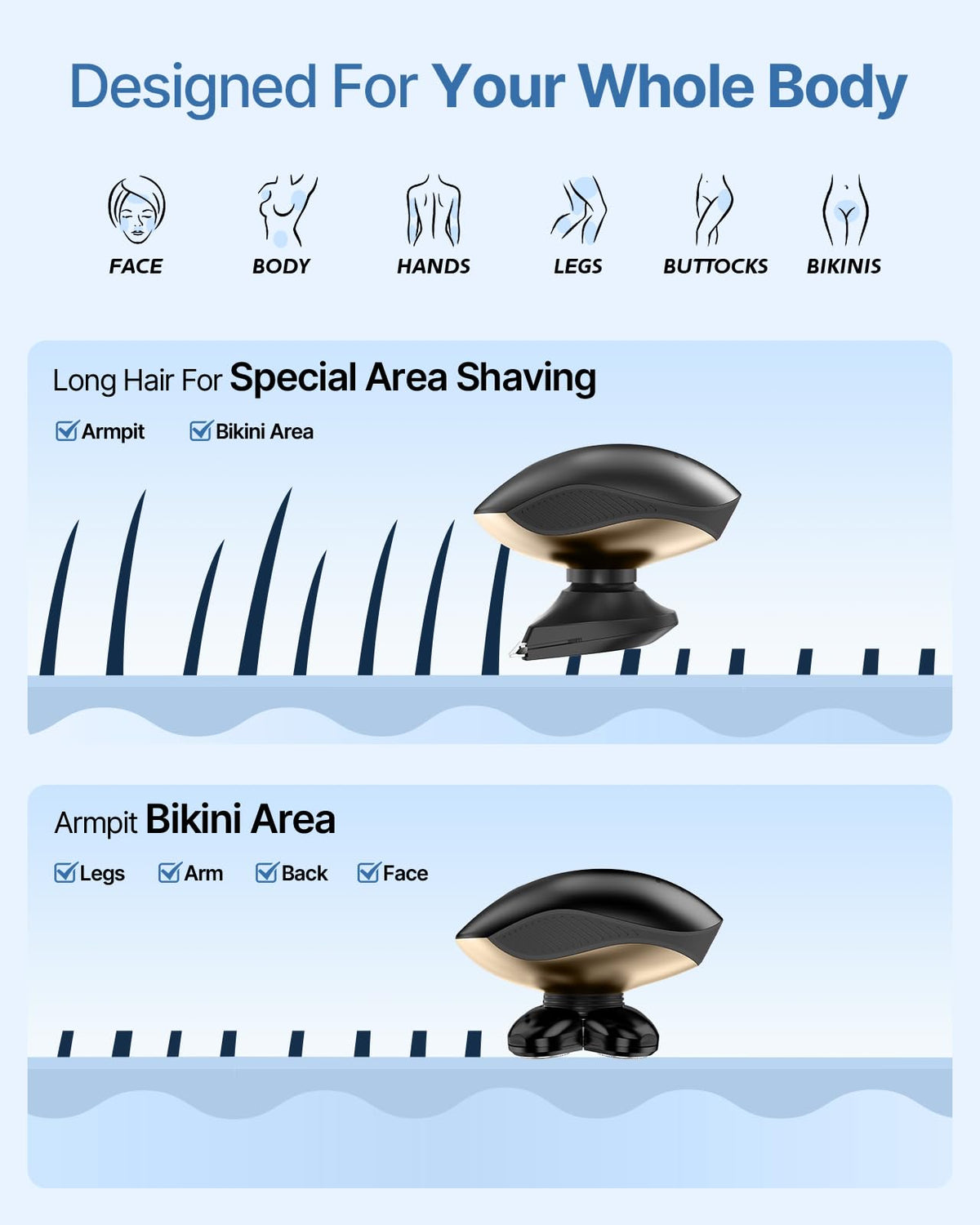 WEQOEE precision trimmer for detailing and shaping hair