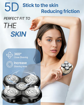 WEQOEE waterproof wet-dry design for use in the shower