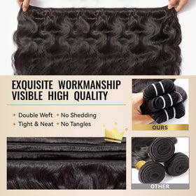 WEQUEEN body wave bundles bleach and curl compatibility example
