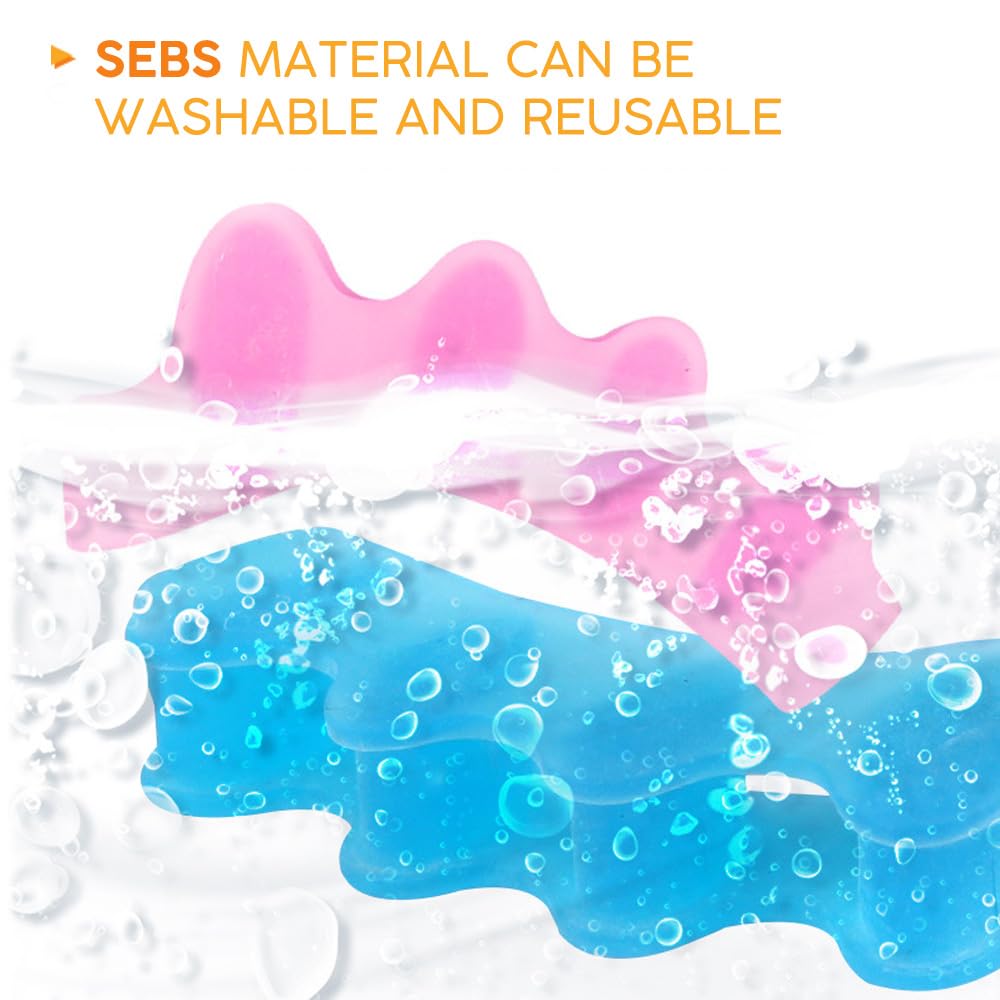 WERNOKLE toe separator is washable and reusable for ongoing use.