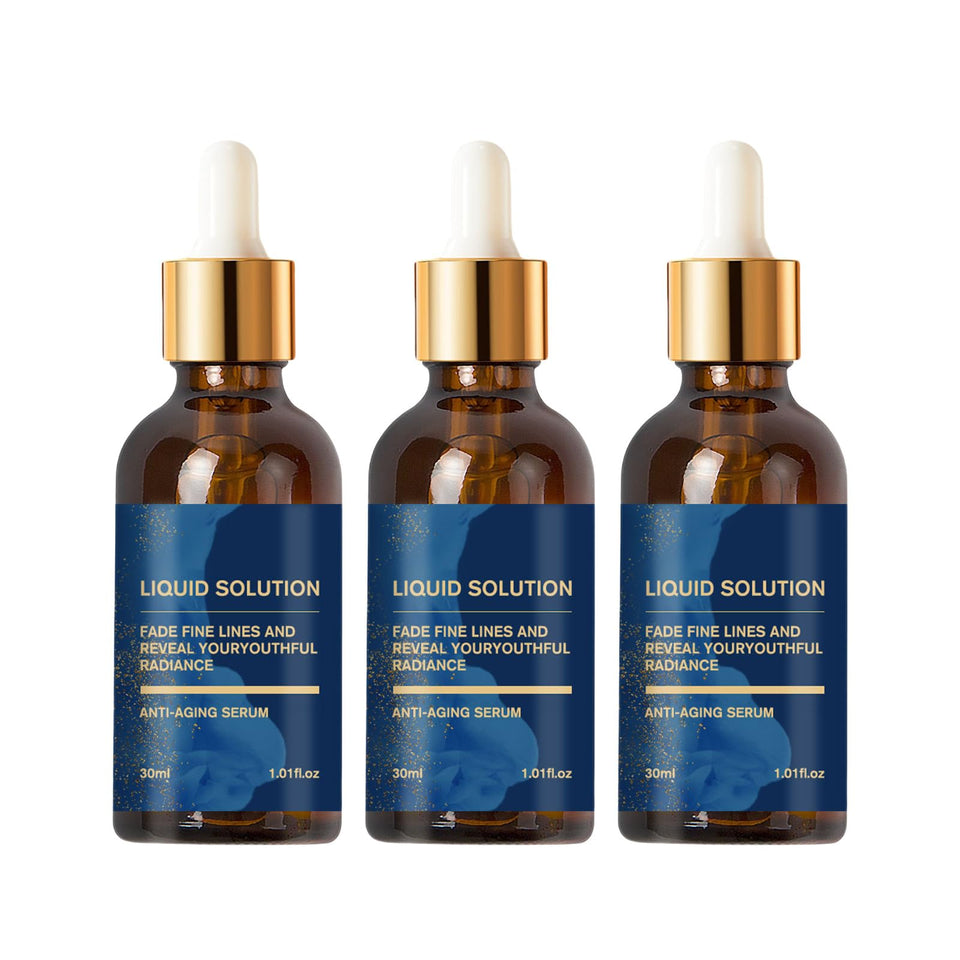 Weslaplus Vitamin C and E Serum bottle pour boosts radiance and even skin tone.