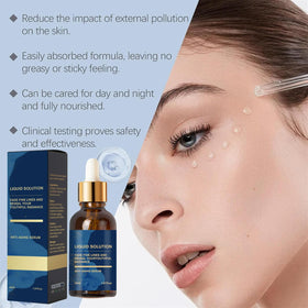 Weslaplus Serum glow reveals brighter complexion over time.