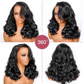 West Kiss 6x8 lace closure wig with seamless scalp realism and easy parting.