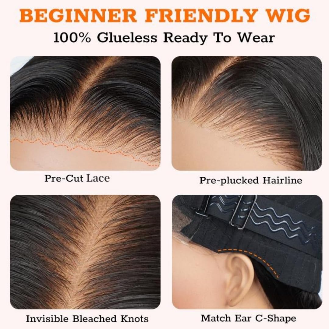 West Kiss glueless wig with breathable cap ensures all day comfort