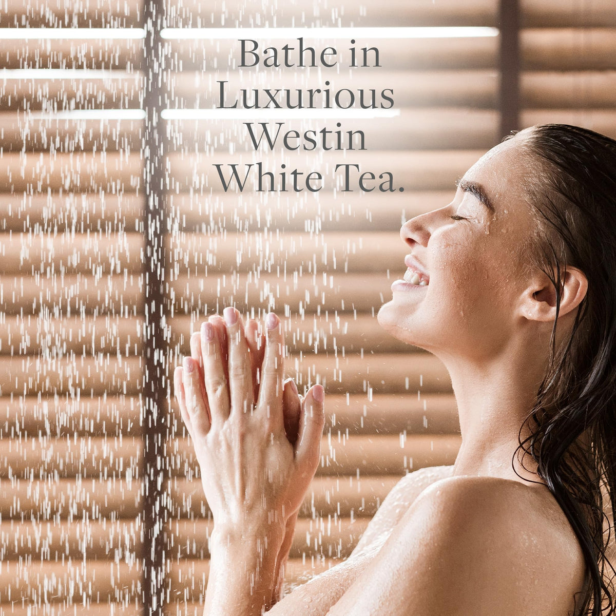 Westin signature white tea aloe bottle close-up emphasizing refreshing scent