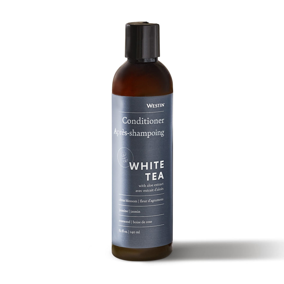 Westin White Tea Aloe Conditioner bottle front showing lightweight reparative care for all hair types