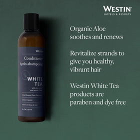 Graphic showing wheat proteins in Westin conditioner for strengthened hair