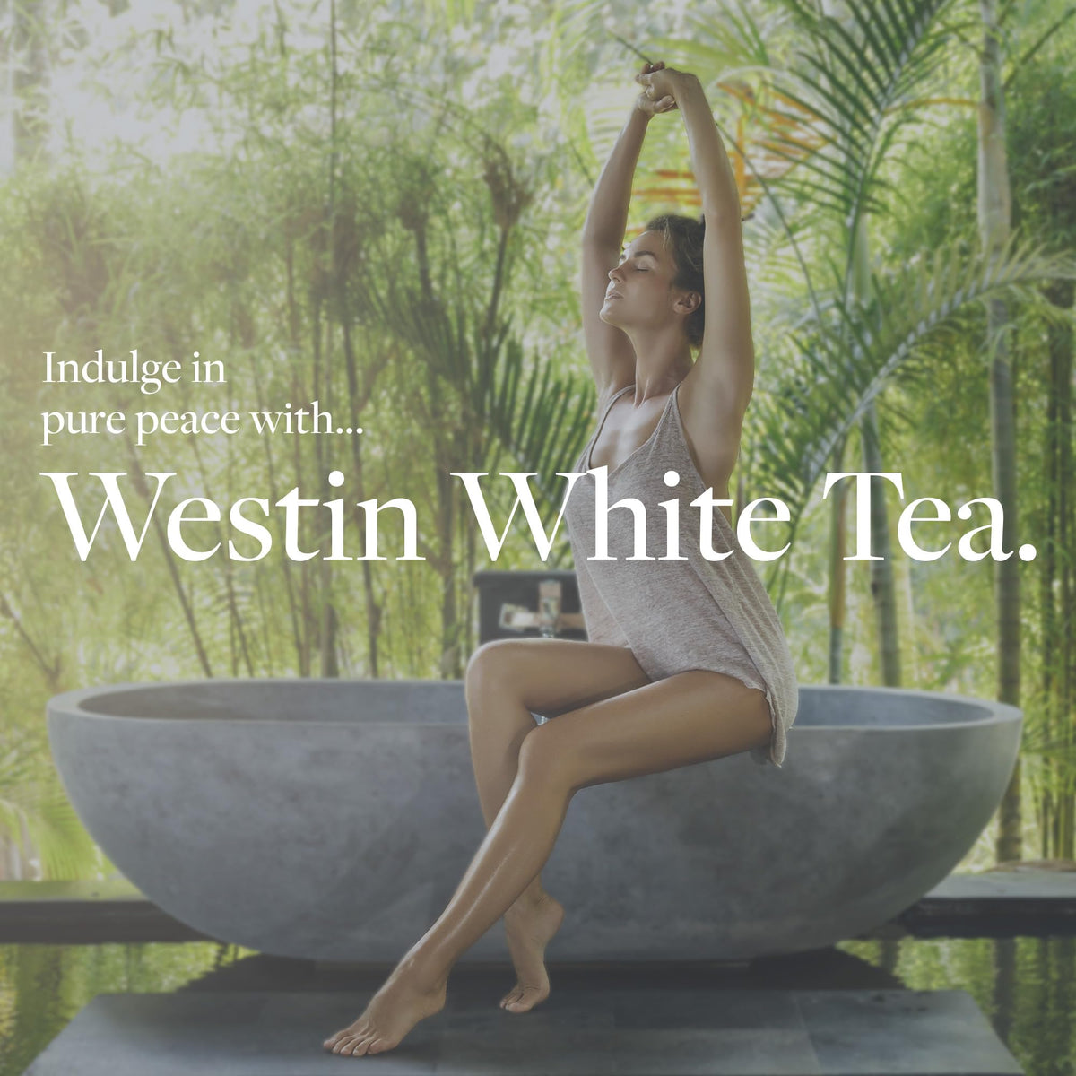Westin White Tea Leaf Soap delivers nourishing moisture from aloe for refreshed skin.