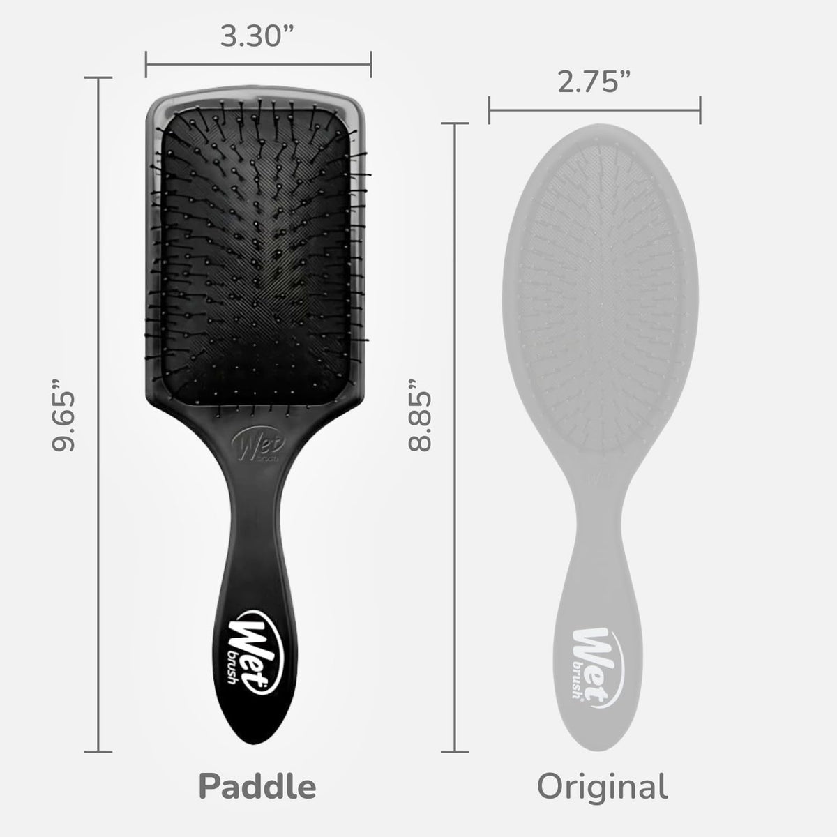 Wet Brush expands conditioner distribution with larger paddle surface