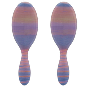 Wet Brush Original Detangler in Desert Afterglow purple glides through tangles for painless detangling.