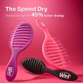 Wet Brush Speed Dry results in smoother, more manageable hair after use.