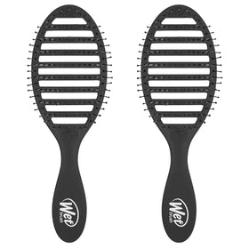 Wet Brush Speed Dry vented design eases blow-drying and detangles with ease.