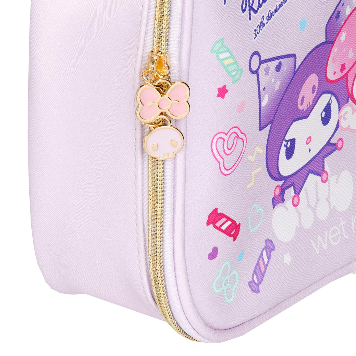Travel-ready pouch blends sweet visuals with practical storage.