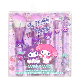 wet n wild My Melody Kuromi domed powder brush for even coverage