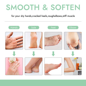 wewax paraffin wax refill elbow-care targets dry elbows with gentle hydration.