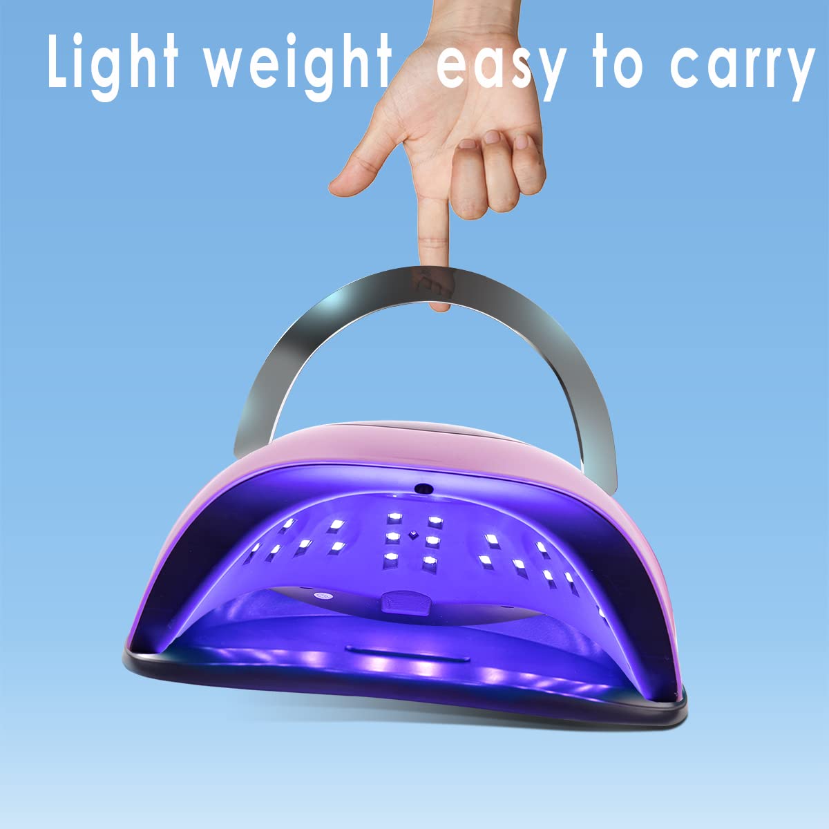 Four timers offer flexible options for different gel layers