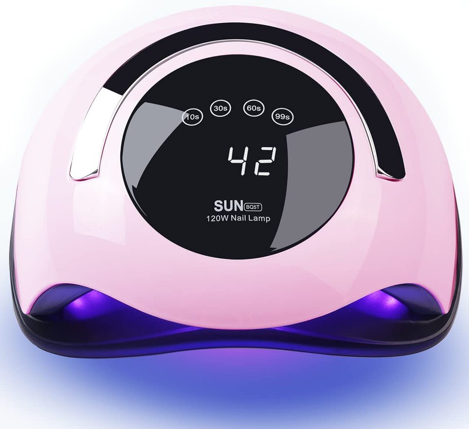 W&H UV LED Nail Lamp pink front view for professional gel curing