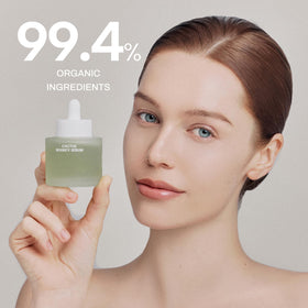 Whamisa cactus bouncy serum swirl texture suggests smooth application and absorption.