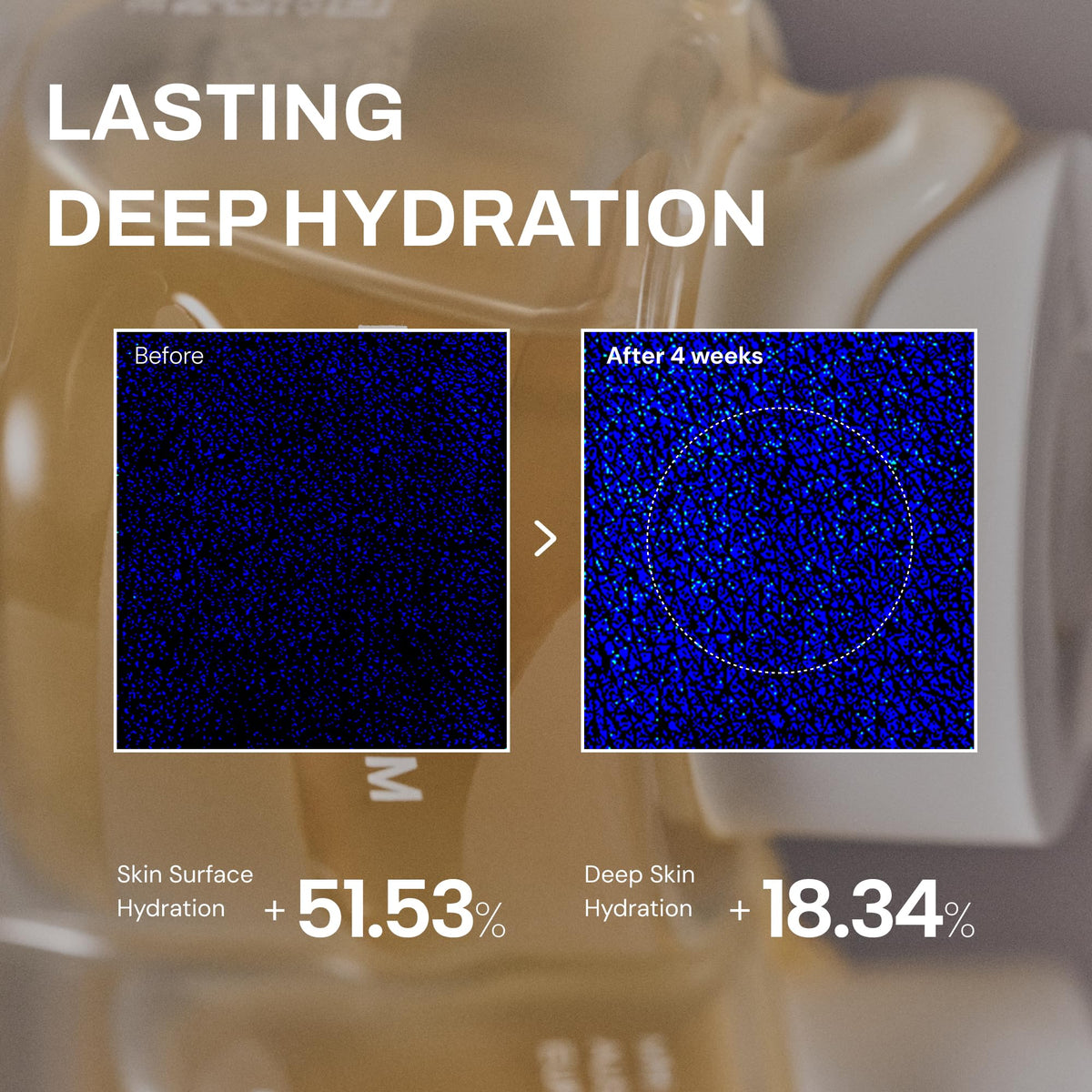 Whamisa Cactus Magic Serum applied near pores suggesting refinement.