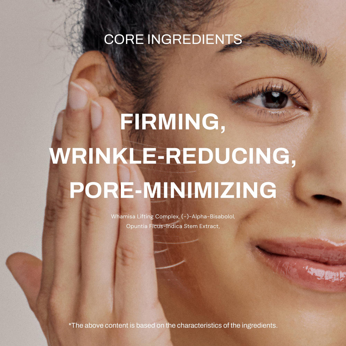 Whamisa Cactus Magic Serum texture close-up reveals lightweight, fast-absorbing hydration.