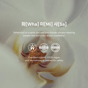 Whamisa cleansing cream on skin demonstrates gentle, comfortable cleansing after use