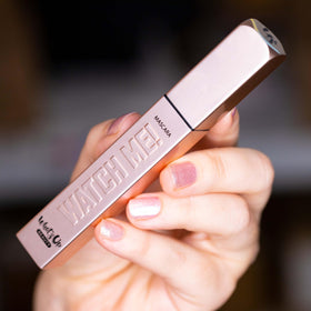 Whats Up Nails Watch Me! on-lashes shot demonstrates curl and definition.