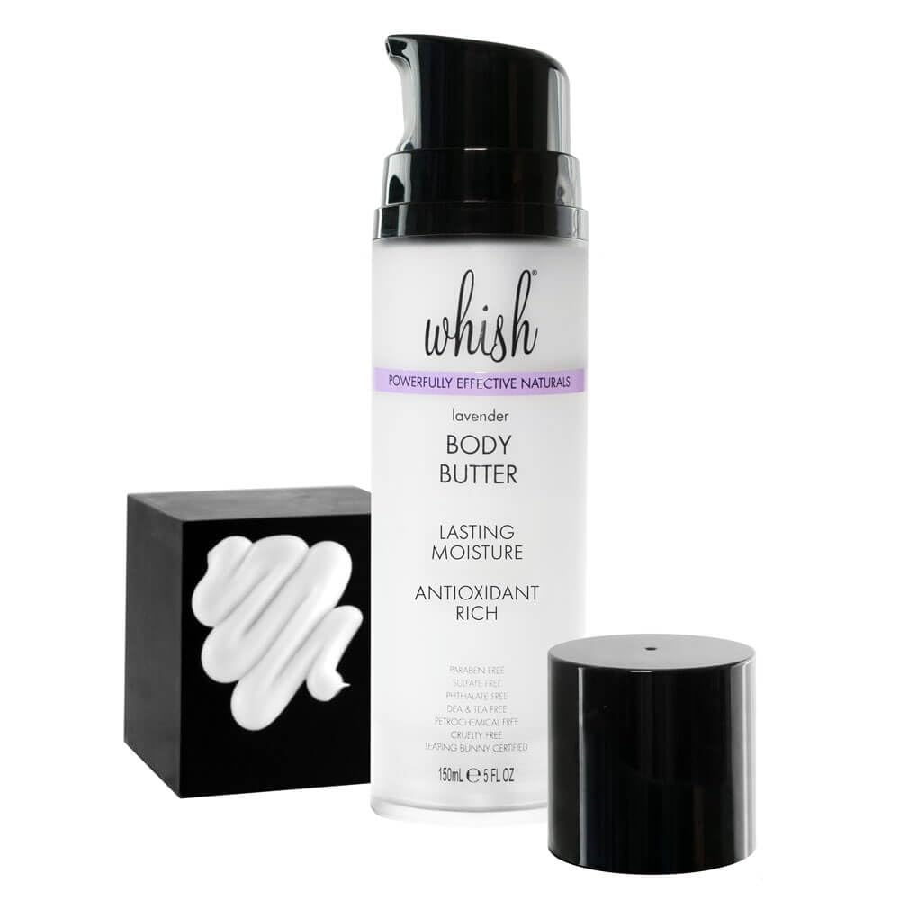 Whish Body Butter natural ingredients for hydrated skin without parabens