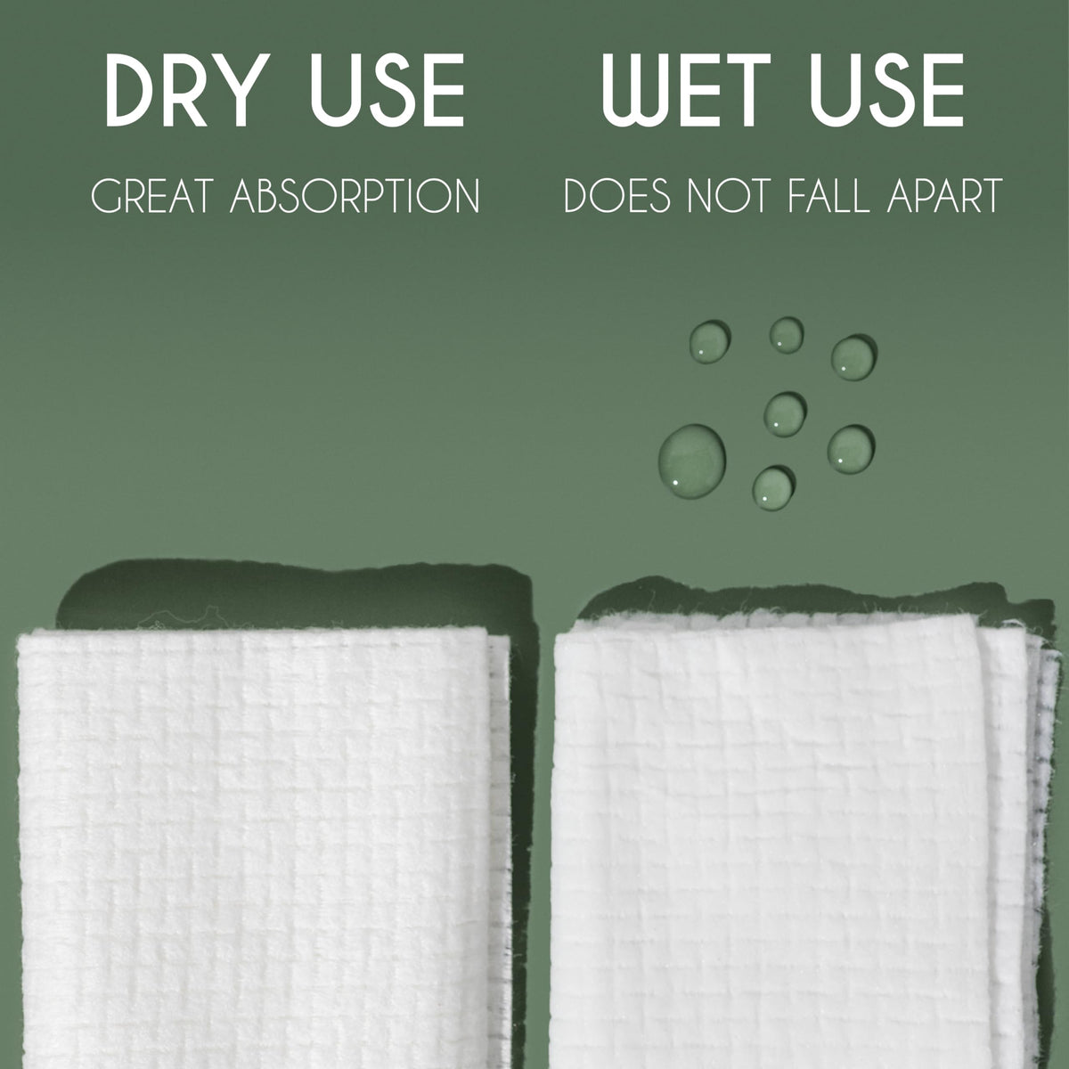 Whistle Wellness 10x12-inch towel in use for gentle cleansing.