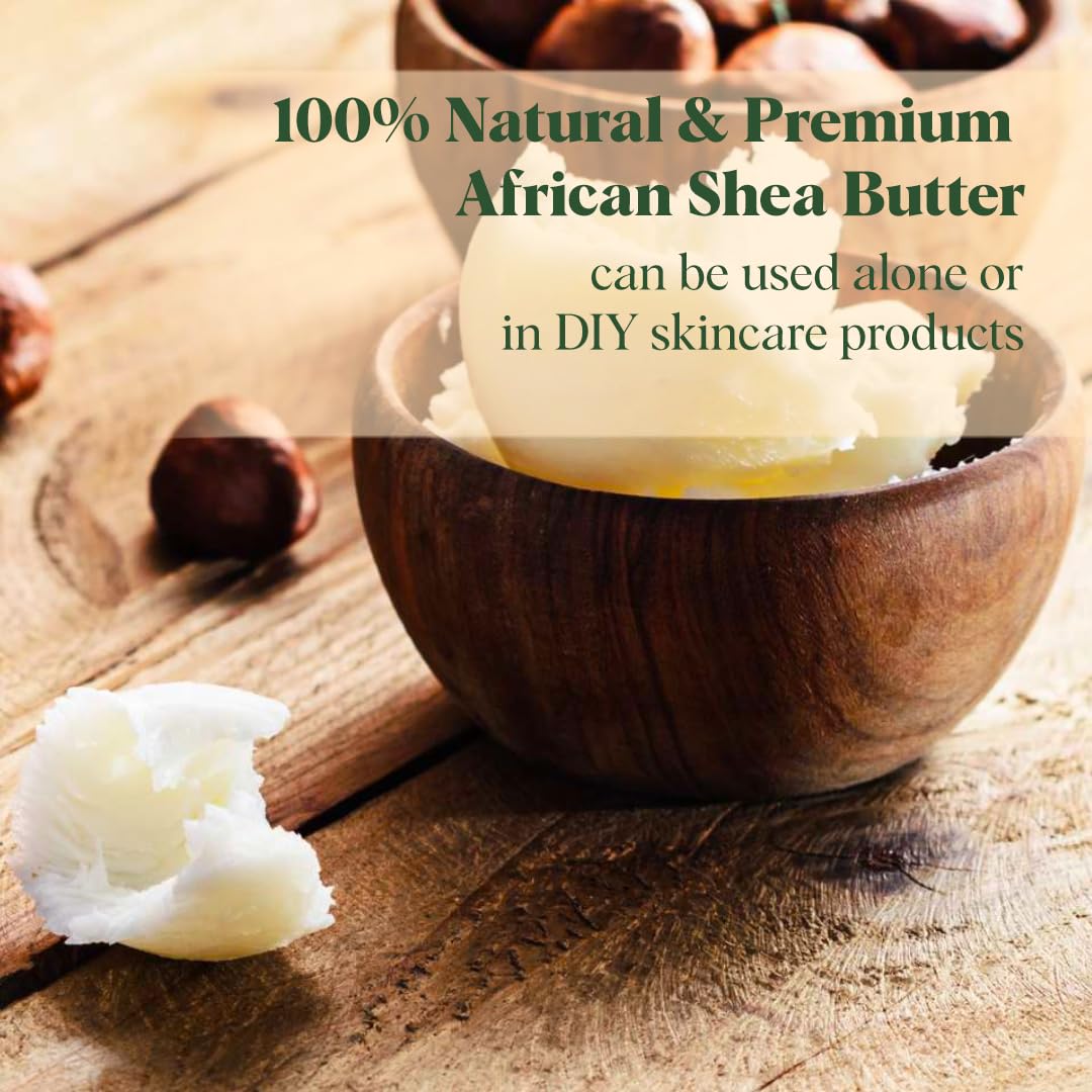 Whipped body butter using White Naturals Shea Butter for luxurious softness.