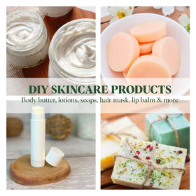 Face moisturizer base using White Naturals Shea Butter in DIY blends.