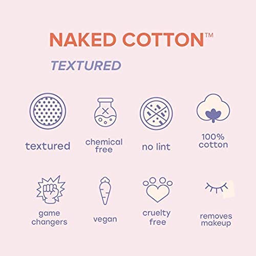 White Rabbit no-lint cotton pads leave skin moisture without fibers.