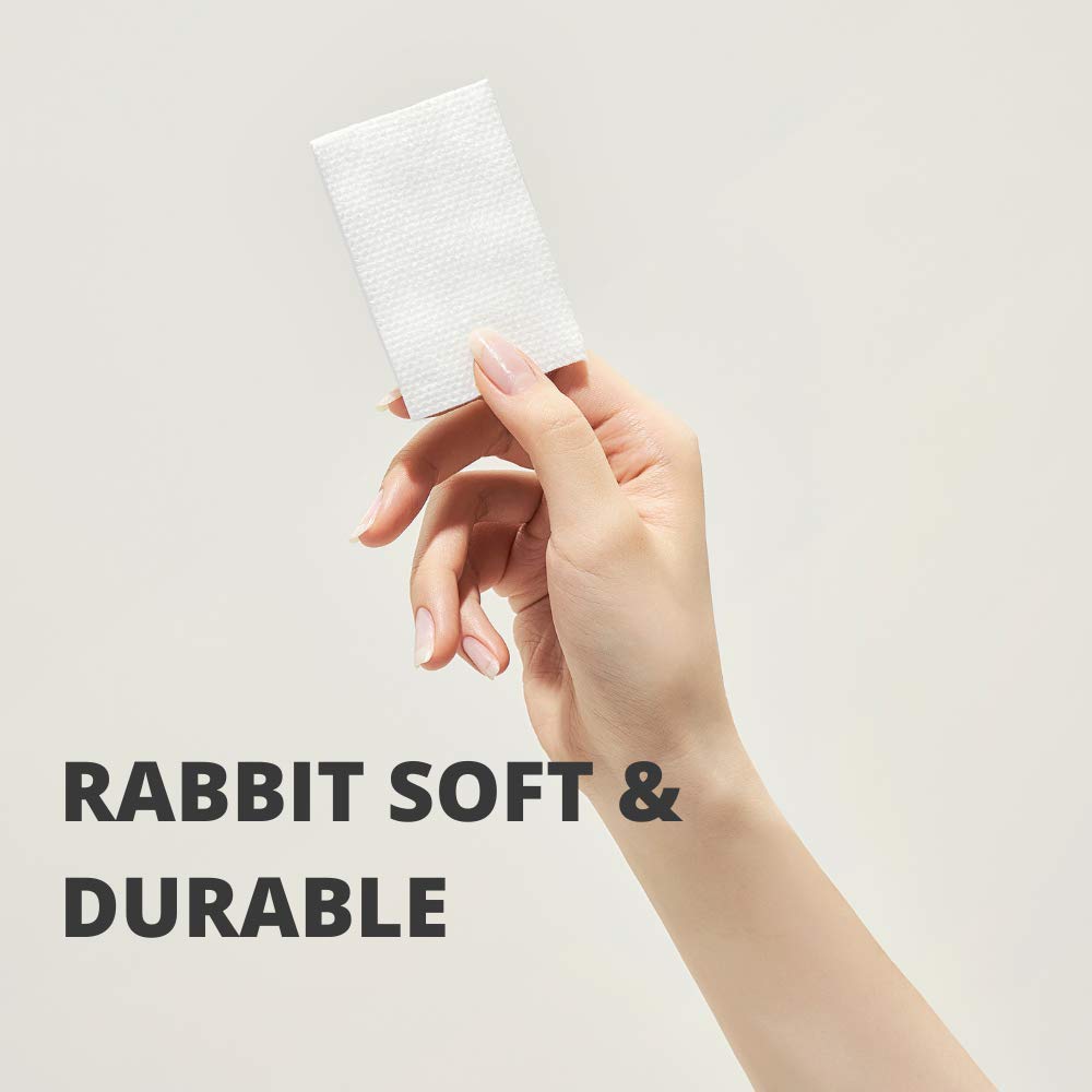 White Rabbit pads ideal for makeup removal and DIY mask prep.