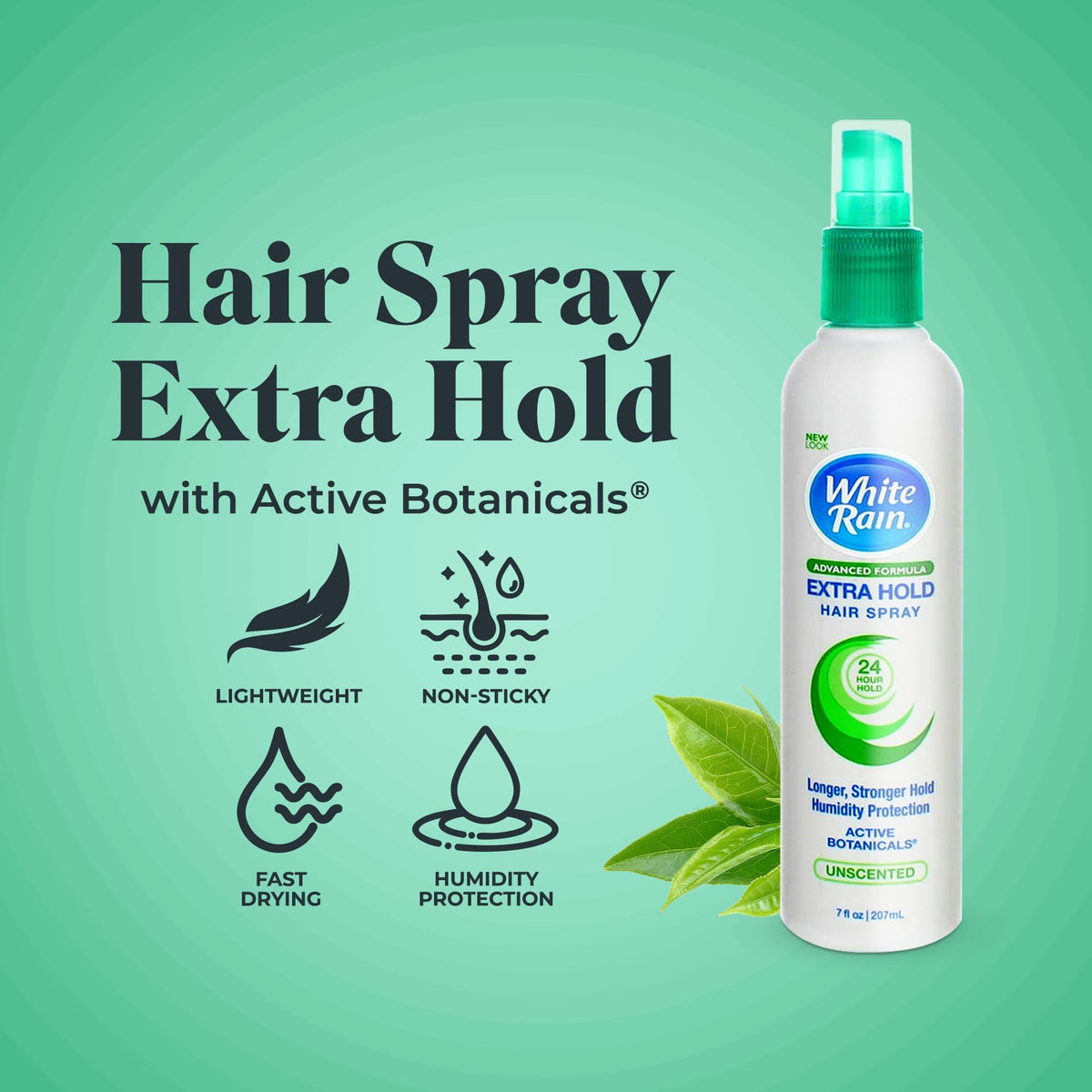 White Rain fragrance-free hairspray pack-3 for daily wear