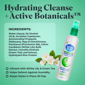 White Rain lightweight non-sticky finish for all hair types