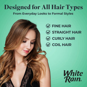 White Rain non-aerosol pump spray for easy application